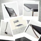 Set of 5 spaghetti chairs by giandomenico belotti for alias vintage 1980