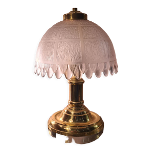 Lampe Delux 1970 a 80 chrome doré