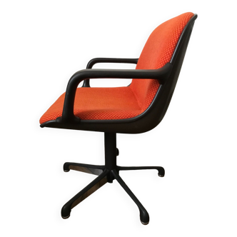 Vintage office chairs orange for Comforto 1980 - Small model