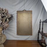 Golden Wall Mirror 57x33 Rococo Style, Louis XV in Wood and Stucco Vintage 50s