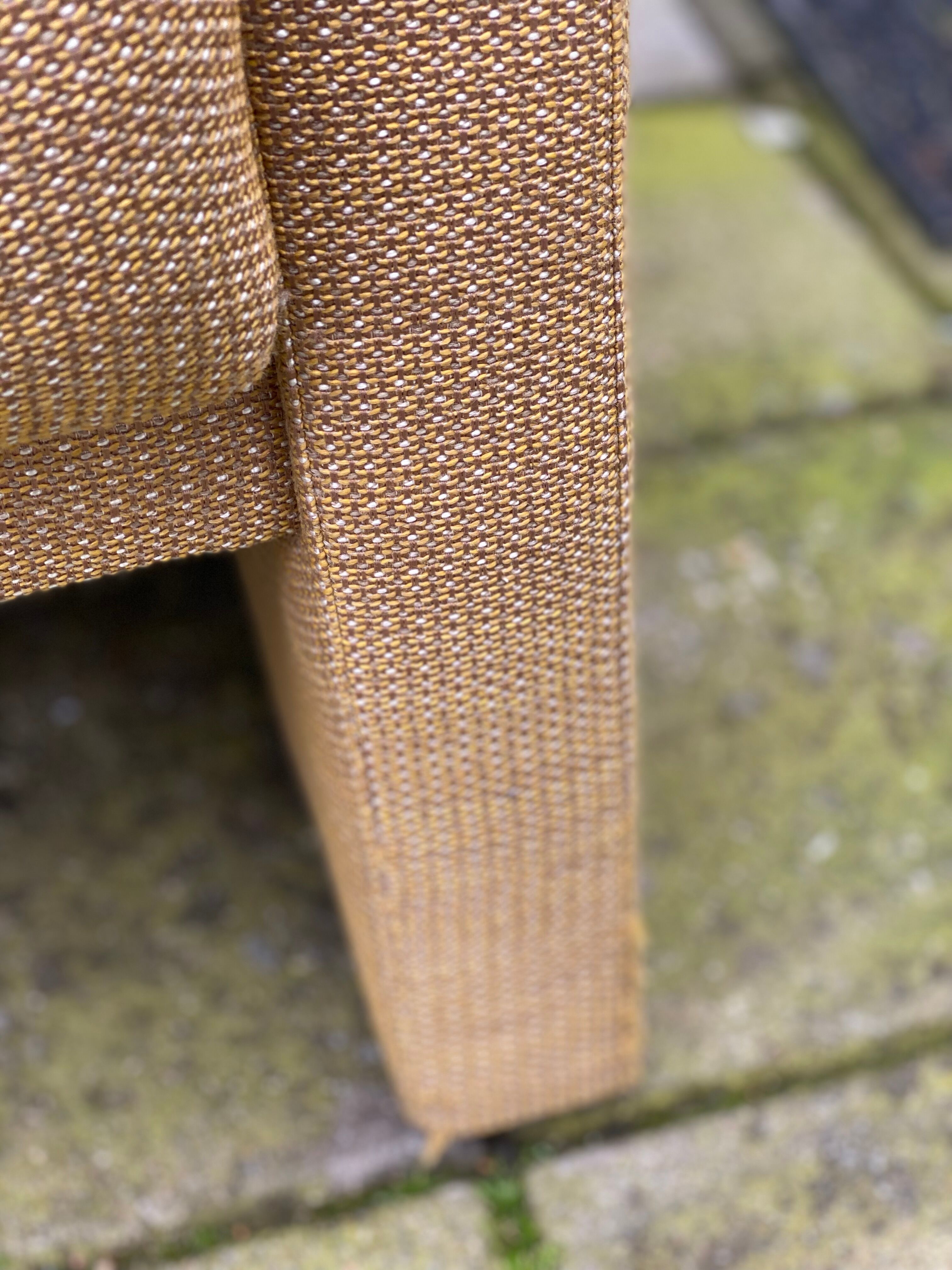 Vintage overveen 2 seater and lounge chair