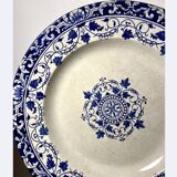 4 old Moustiers plates