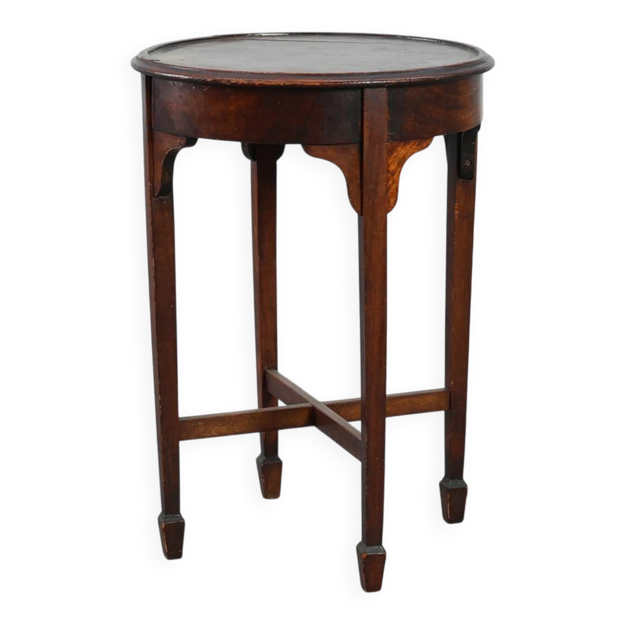 19th Century Rustic Round Side Table, France