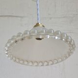 Vintage glass pendant lamp