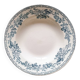 Deep iron earthenware plate, Saint Amand, Guadeloupe model