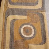 Tapis space age, années 70, couleur rare.