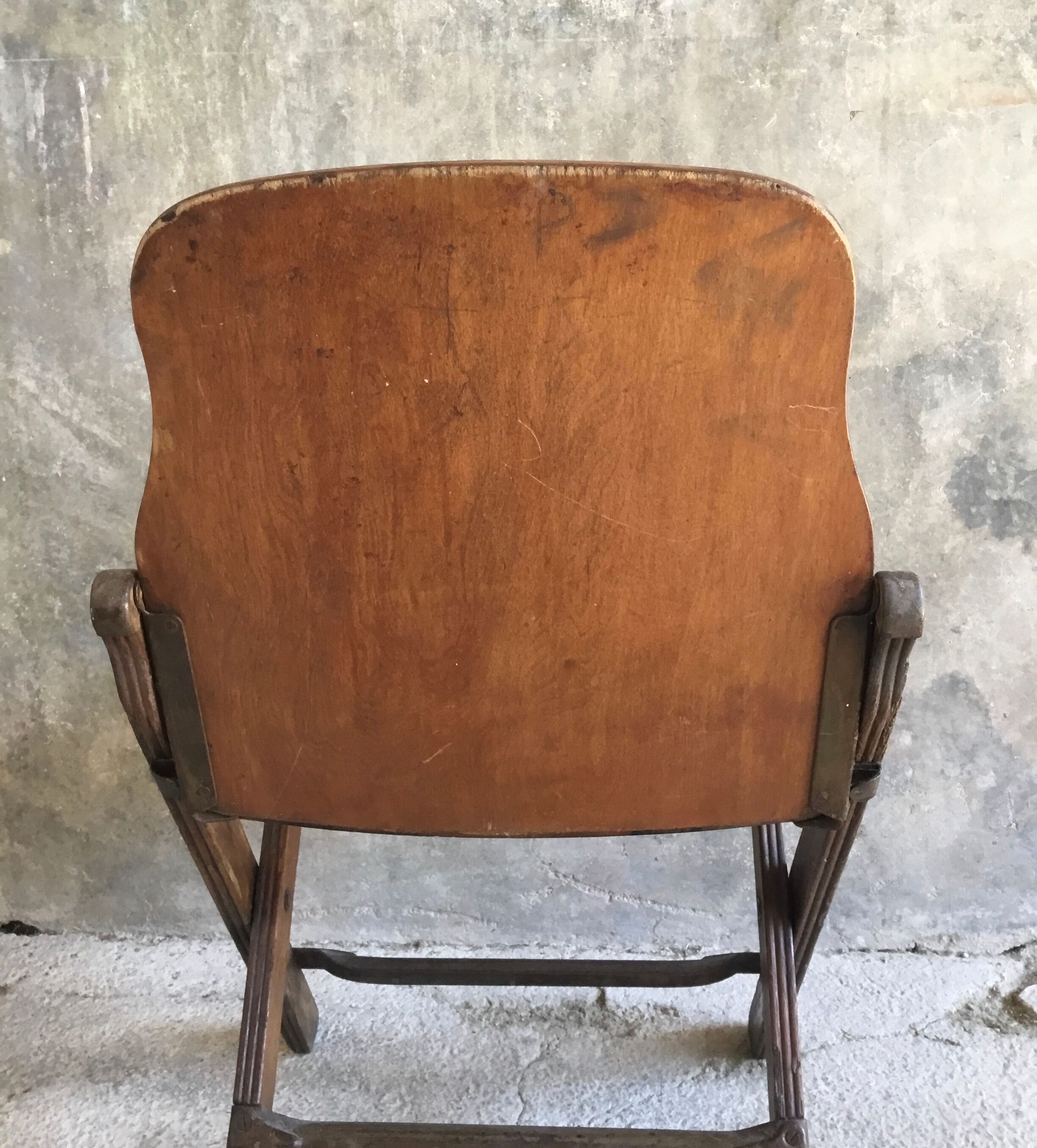 Pair of folding US chairs 2nd World War American Seating co Grand Rapids - 1940