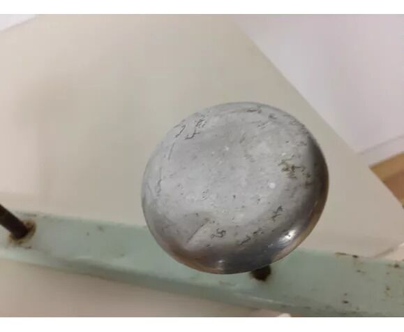 Industrial wall coat rack 5 aluminum hooks