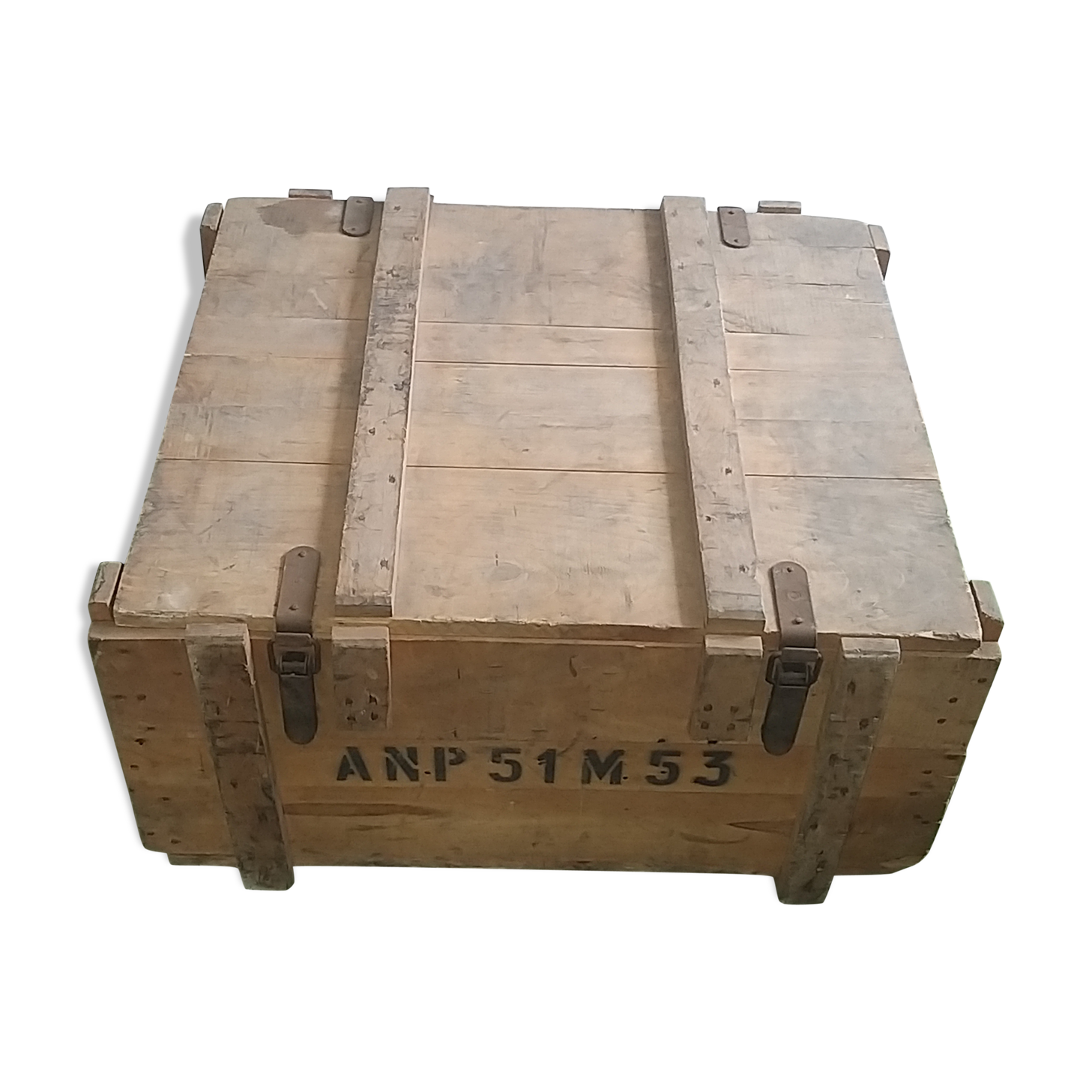 Military wood crate