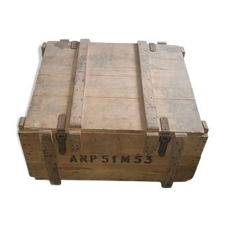 Military wood crate