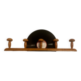 Large wooden coat rack