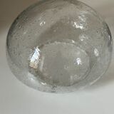 Bubble glass lamp vintage design 70 years