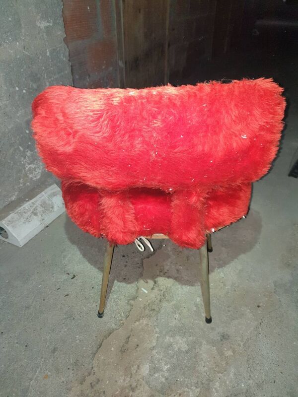 Chaise moumoute