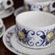 Villeroy and Boch Cadiz Clacquesin porcelain espresso cups