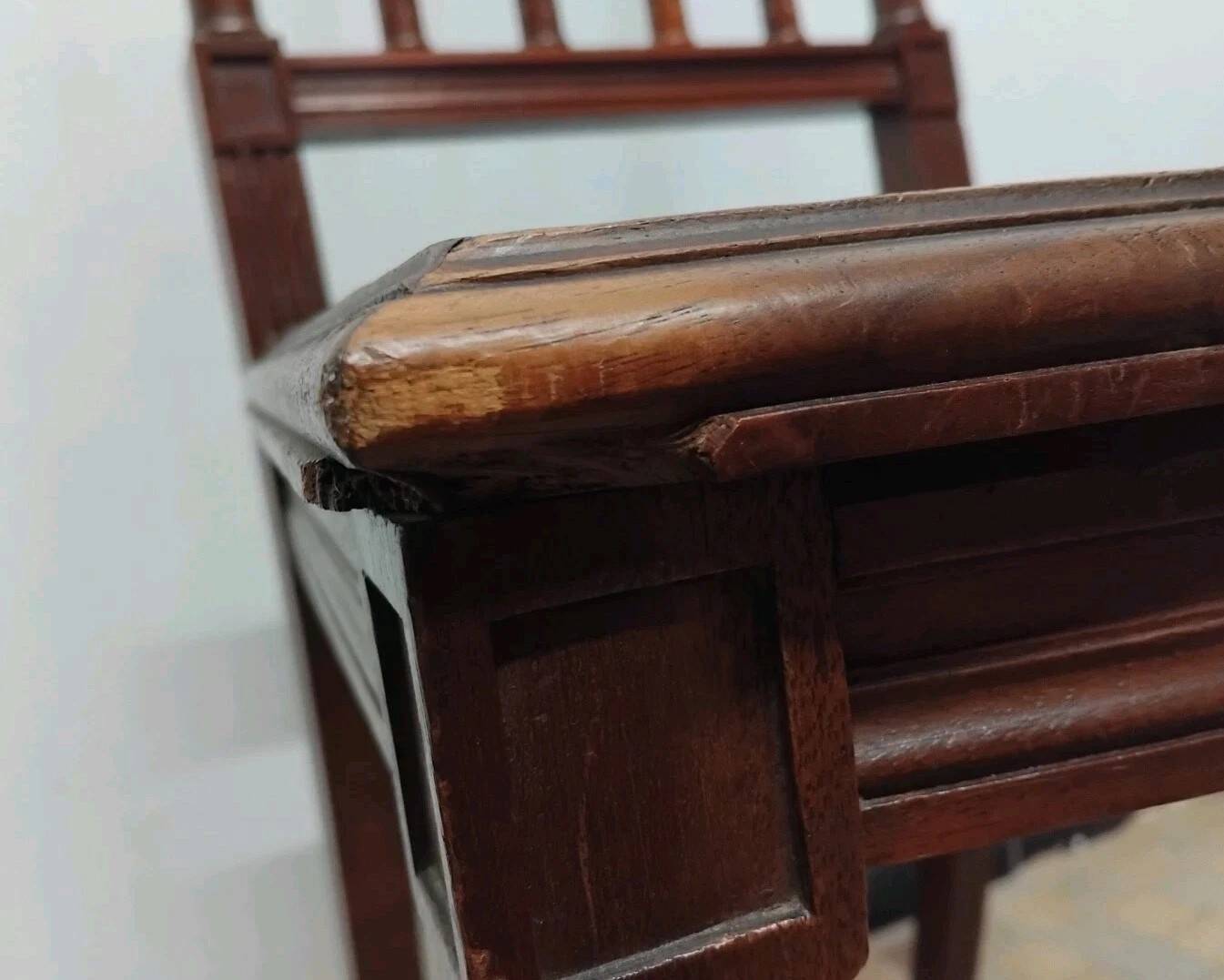 Antique Louis XVI Style Chair with Caned Seat