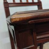 Ancienne Chaise Style Louis XVI Assise Cannée