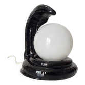 Lampe Italienne vintage Cobra années 70