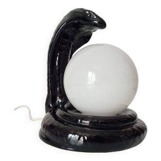 Vintage Italian Cobra lamp from the 70s