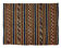 Anatolian handmade kilim rug 186 cm x 144 cm