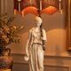 Large lamp 108 cm hebe greek goddess 1960s