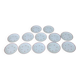 Lot de 12 assiettes à dessert