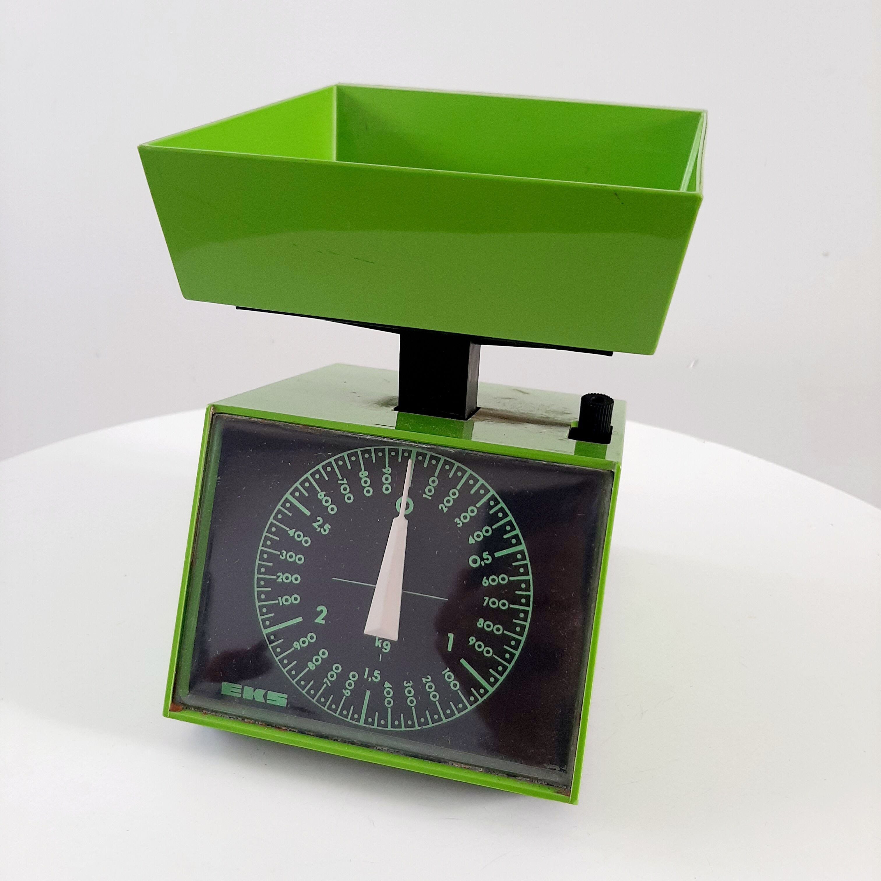 Balance de cuisine vintage verte EKS