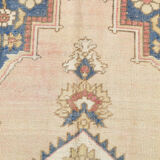 Tapis  beige & bleu oushak, 151x263cm