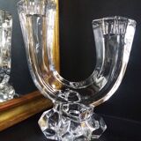 Paire chandeliers cristal