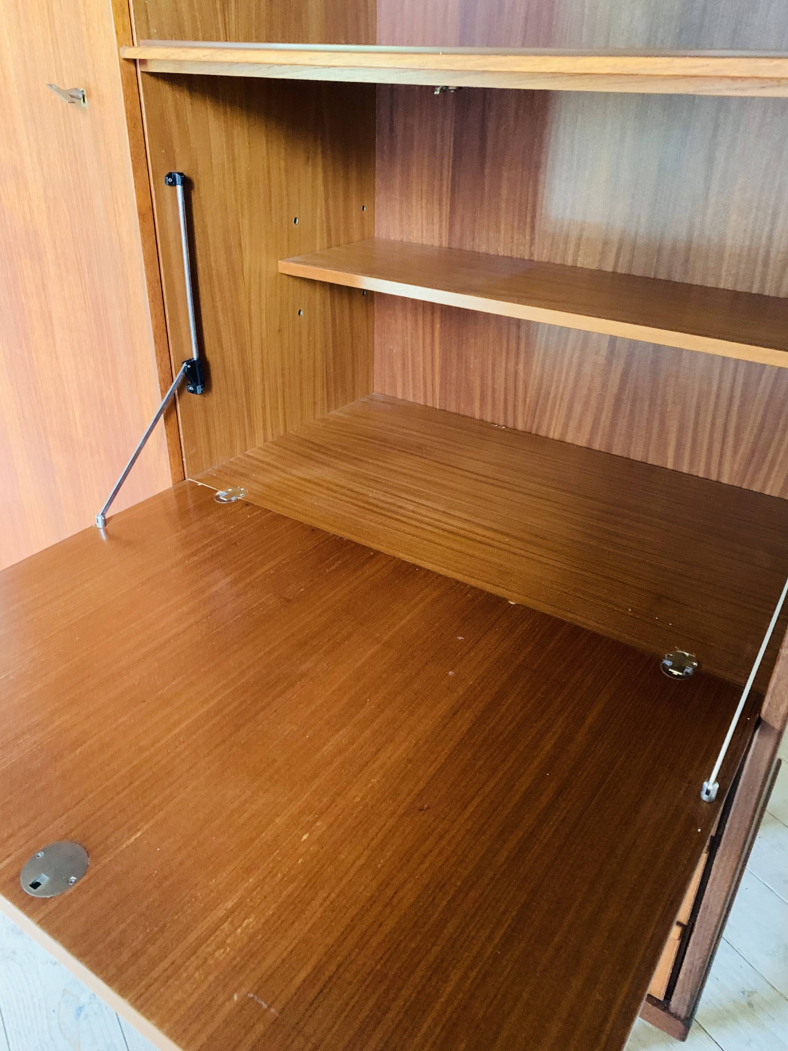 Vintage Scandinavian teak wardrobe