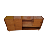 Vintage Scandinavian Enfilade – 221 cm