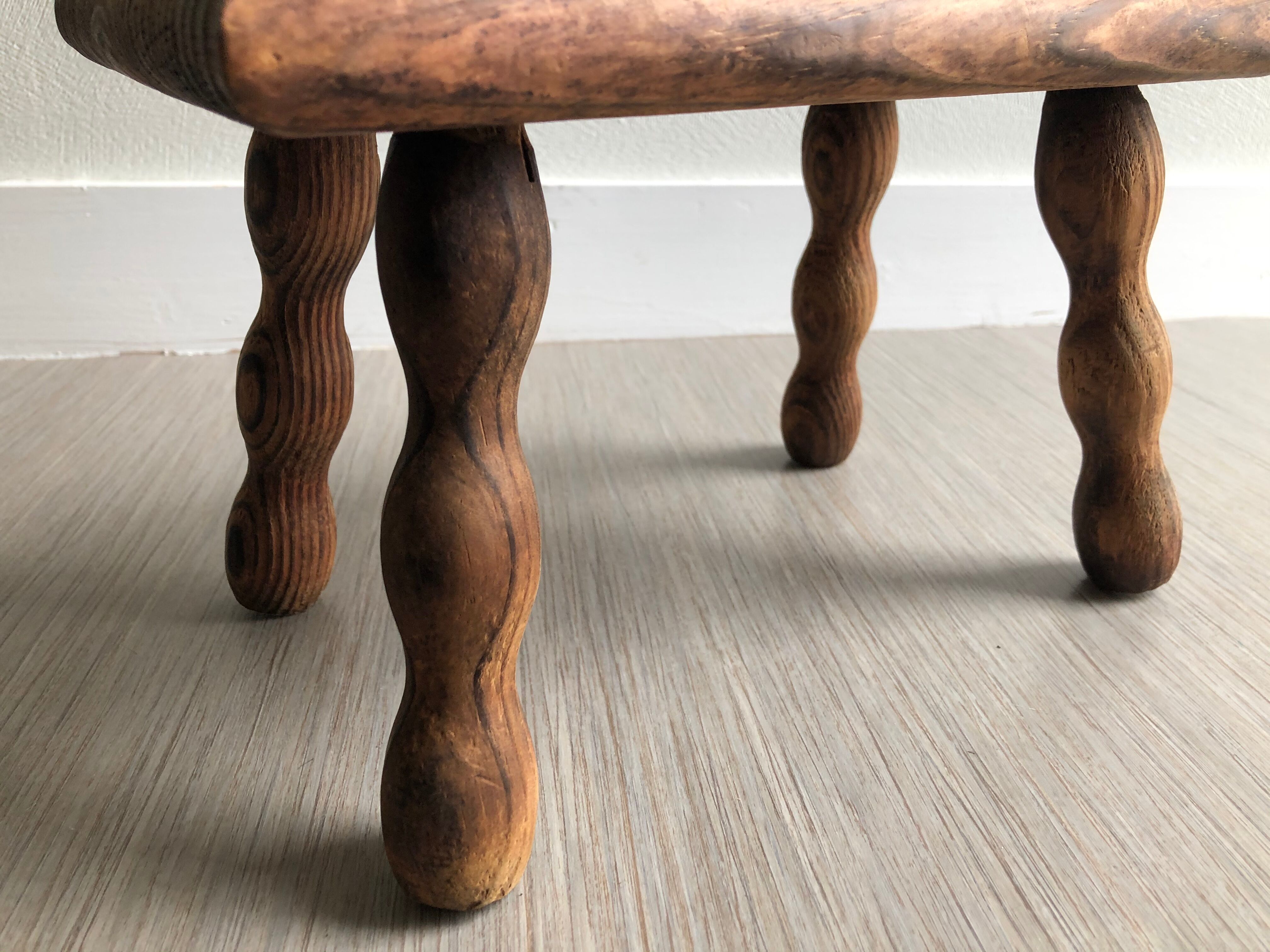 Wooden stool
