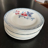 11 plates Olga Digoin