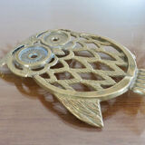 Brass trifle "hibou" in the 70s