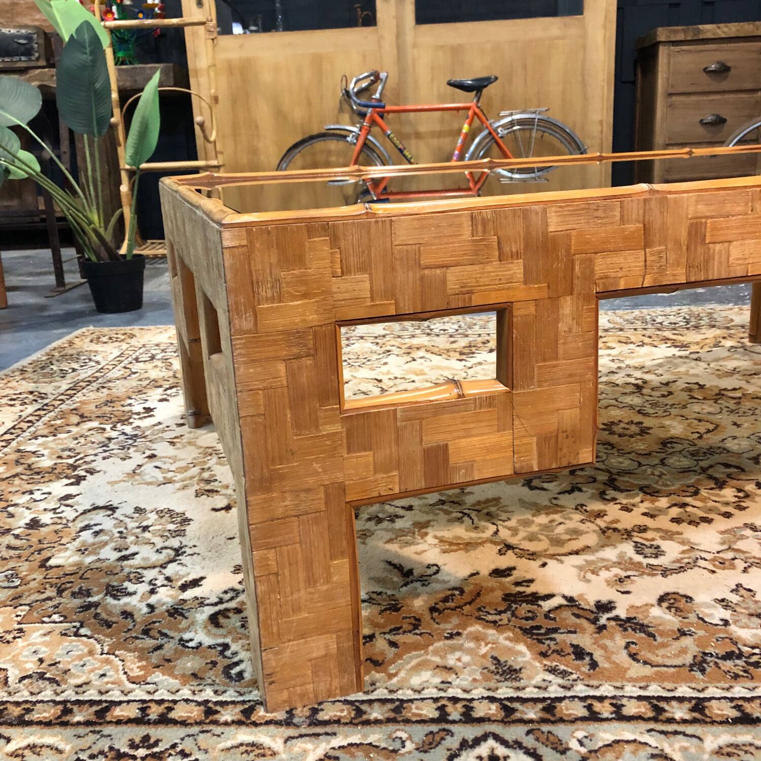 Plateau À Fromage Marqueterie De Paille Design Année 70 - Recyclerie Chiner Solidaire