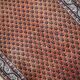 Vintage indian carpet seraband handmade 94cm x 194cm 1980s, 1c742