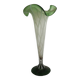Antique Green Murano Glass Arum Vase