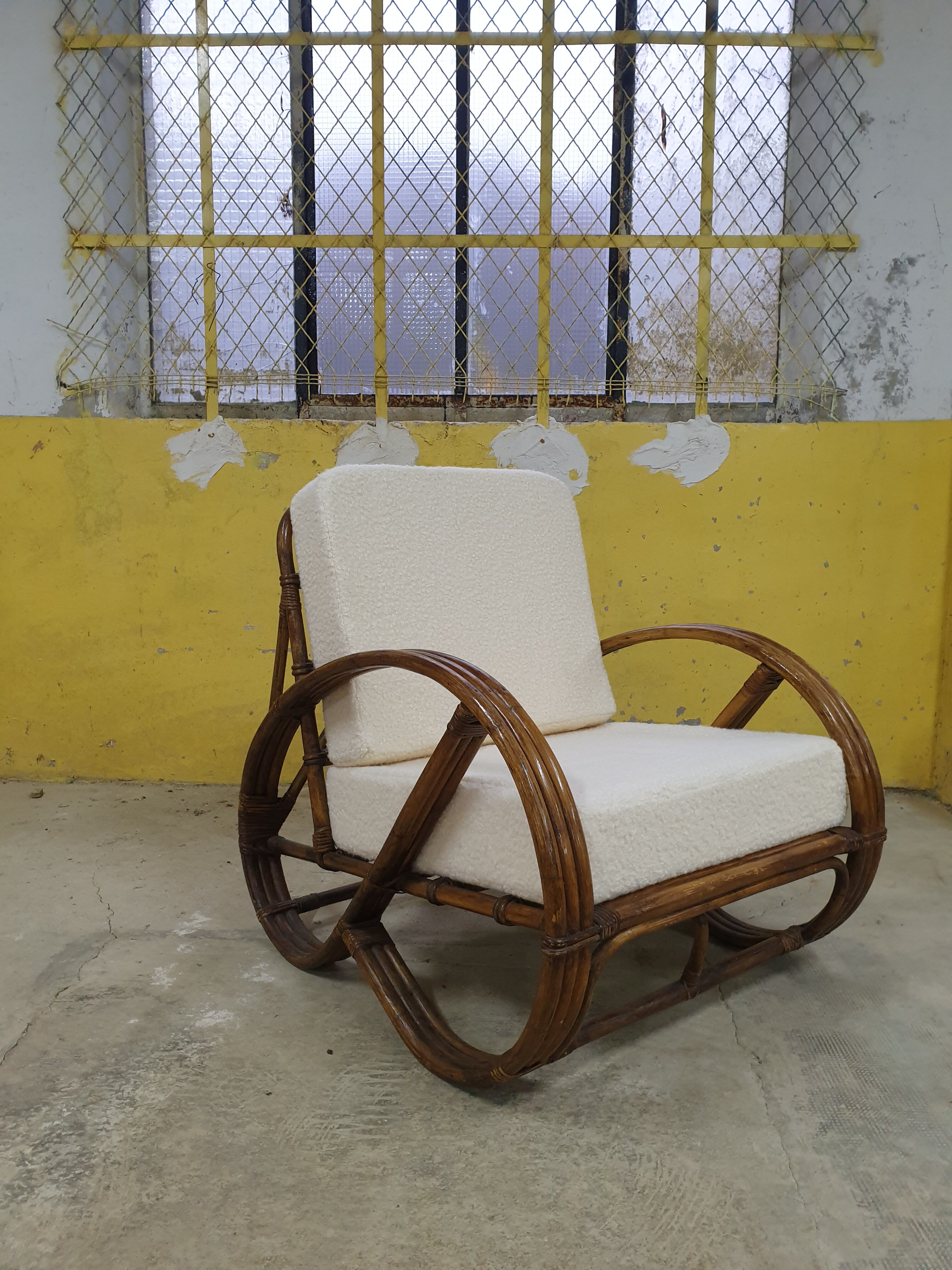 Rattan chair 1960