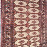 Vintage carpet pakistan drawings bokhara handmade 124x186 cm