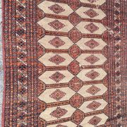 Tapis vintage pakistan dessins bokhara fait main 124x186 cm