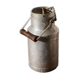 Laitière pot à lait ancien en aluminium