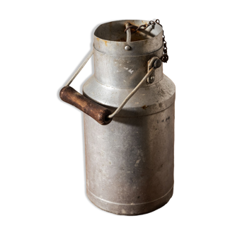 Dairy, Old Aluminum Milk Pot