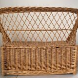 Rattan bench or play chest