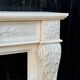 Louis XVI Style Fireplace in Pink Marble Circa 1980