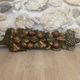 Large wall sculpture in carved gilded wood – fruits and foliage –
