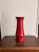 Red Volcanic Vase Selenium Spotted 1970s West Germany Mid Century