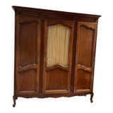 3-piece cherry wood bookcase, LXV style