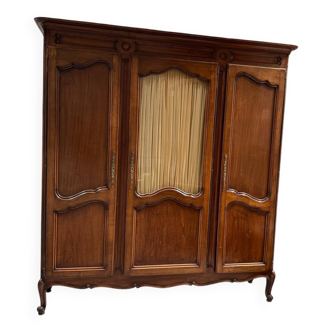 Bibliothèque en merisier 3P style LXV