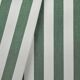 Pair of terracotta striped fabric wall sconces