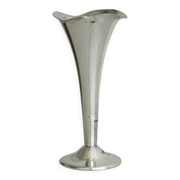 Vase soliflore ancien en métal