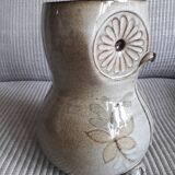 Vintage zoomorphic owl vase
